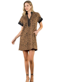 SS Cheetah Print Dress