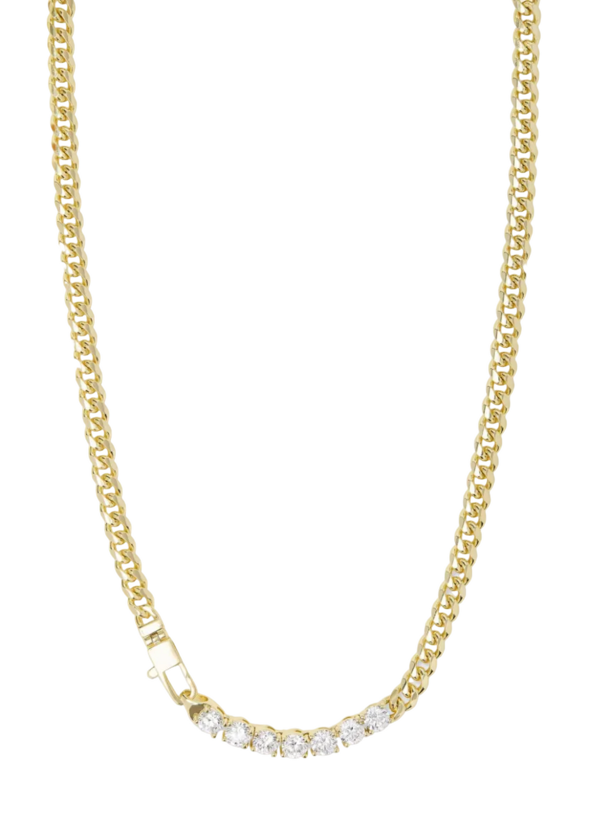 Baby Julian Loves Diamonds Necklace 16'