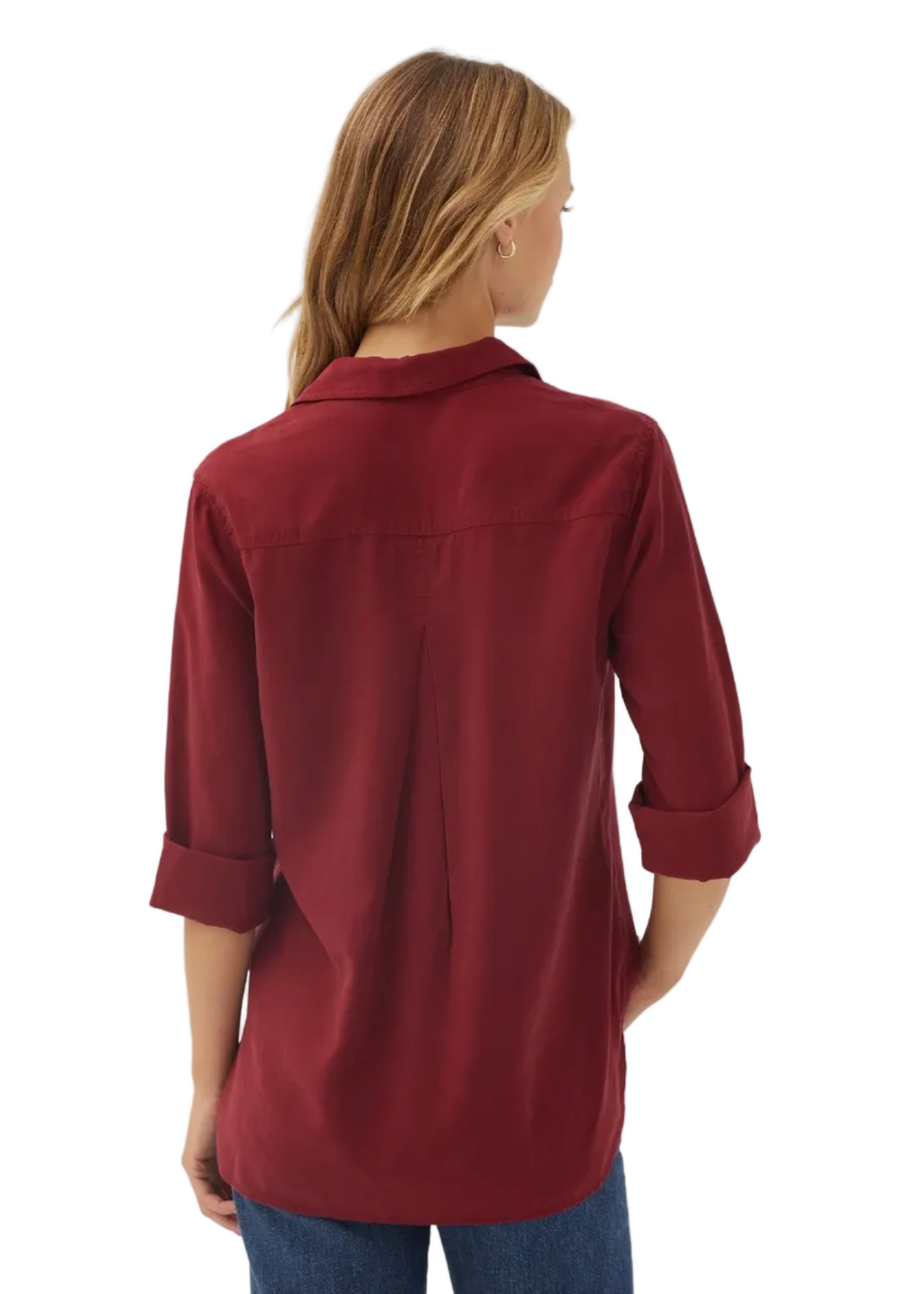 Shirt Tail Button Down