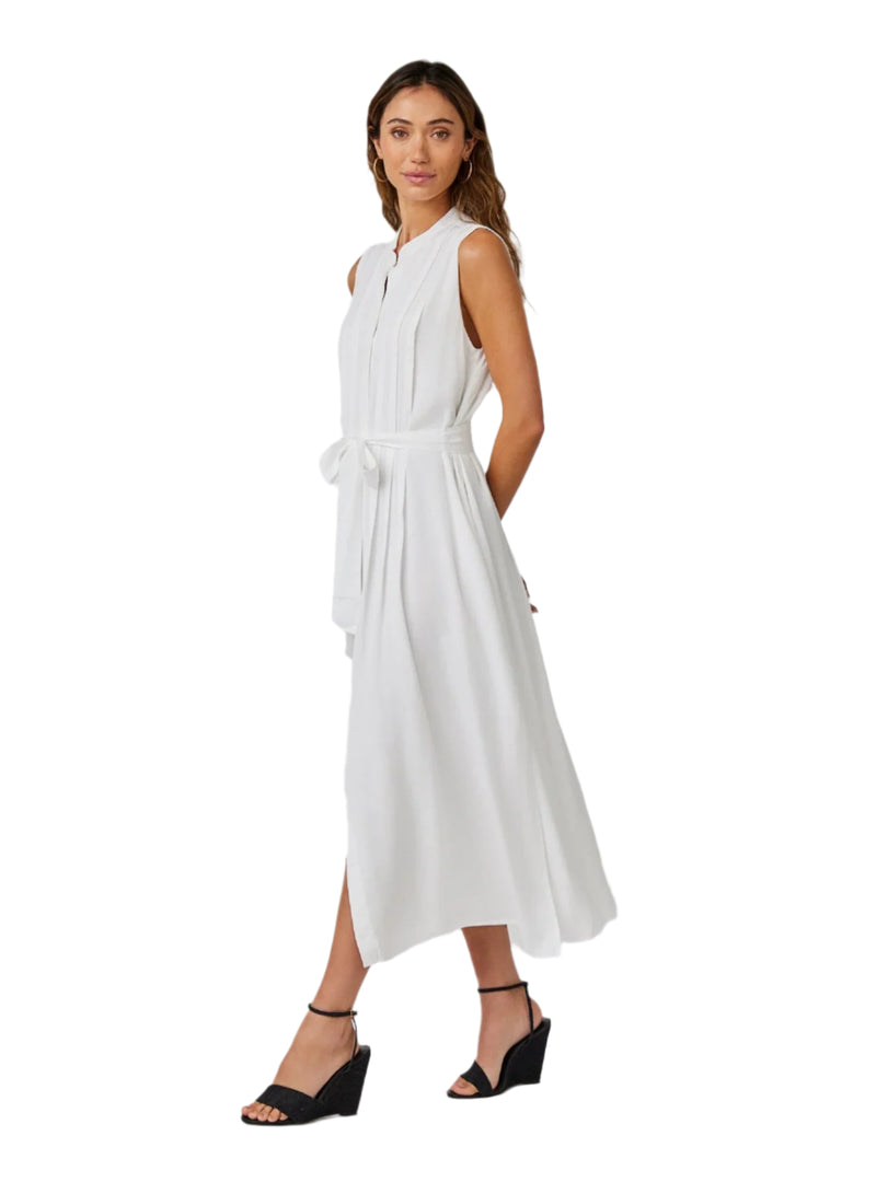 Pintuck Maxi Dress