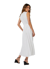 Pintuck Maxi Dress