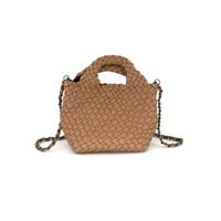 Mini Woven Bag , Taupe