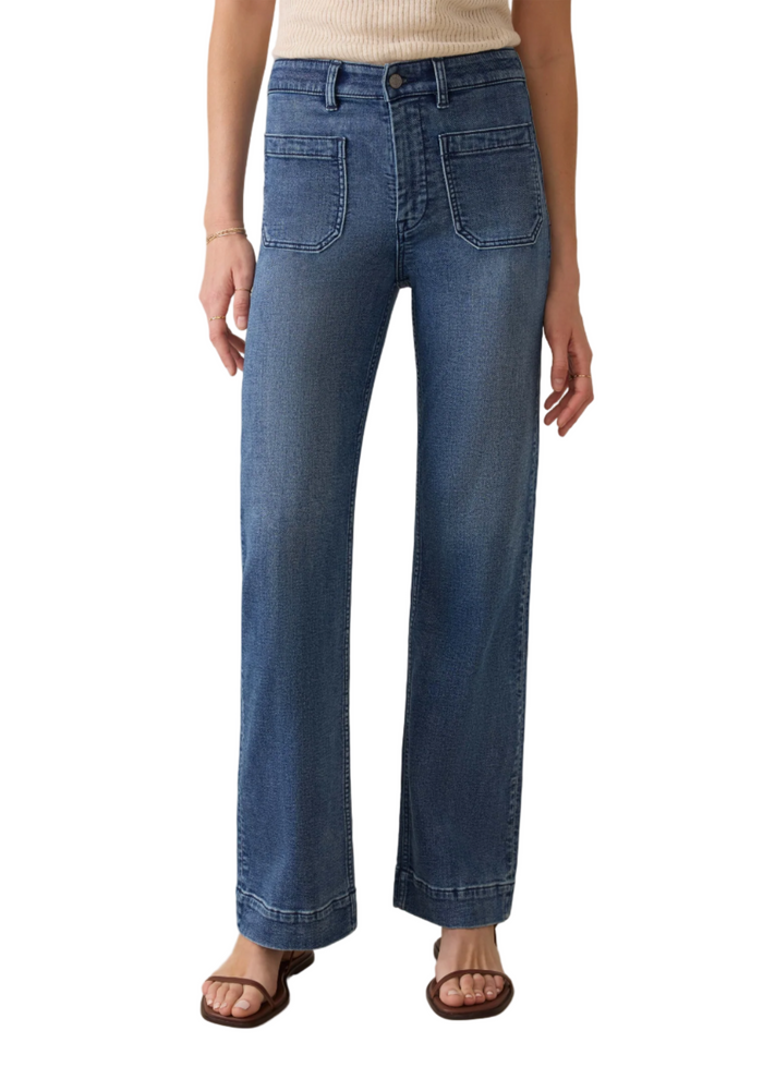 Stretch Terry Patch Pocket Pant
