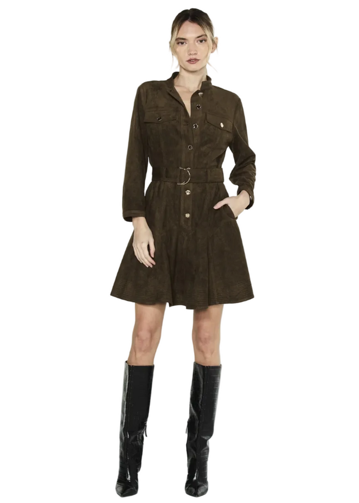Kerrie Belted Mini Dress