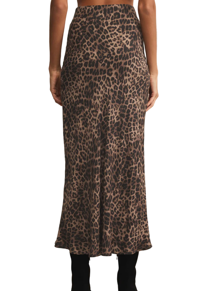 Izabel Leopard Skirt