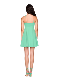 Tie Front A Line Dress