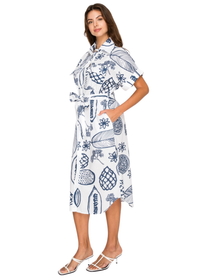 Fruit Delight Shirt Dress