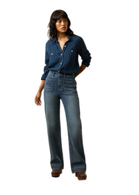 Tried & True Chambray Classic Top