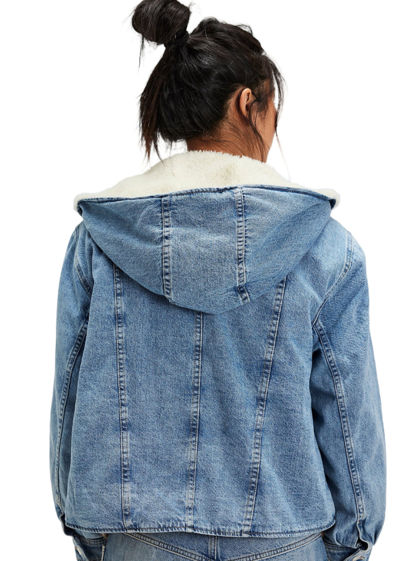 Asher Cozy Denim Jacket