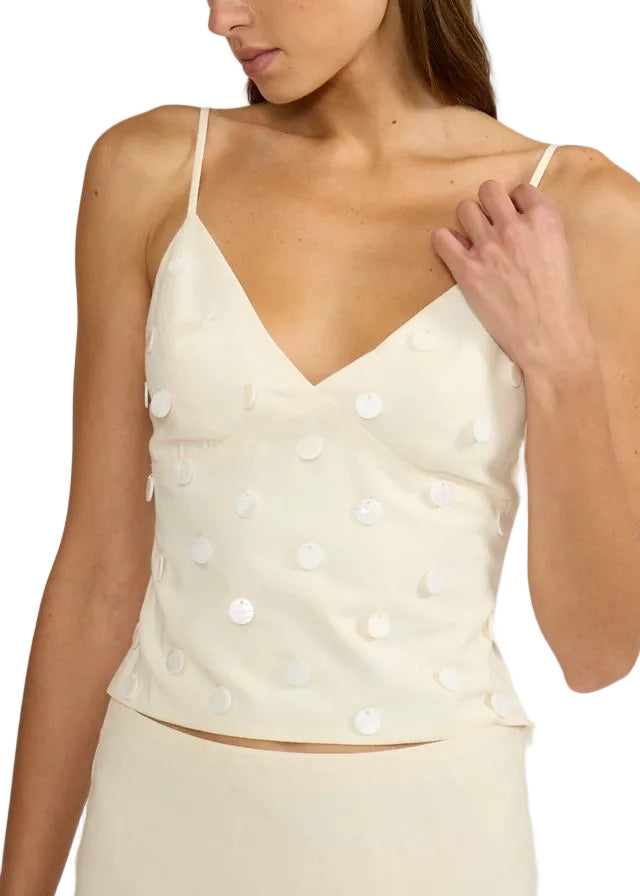 Khai V Neck Tank Top