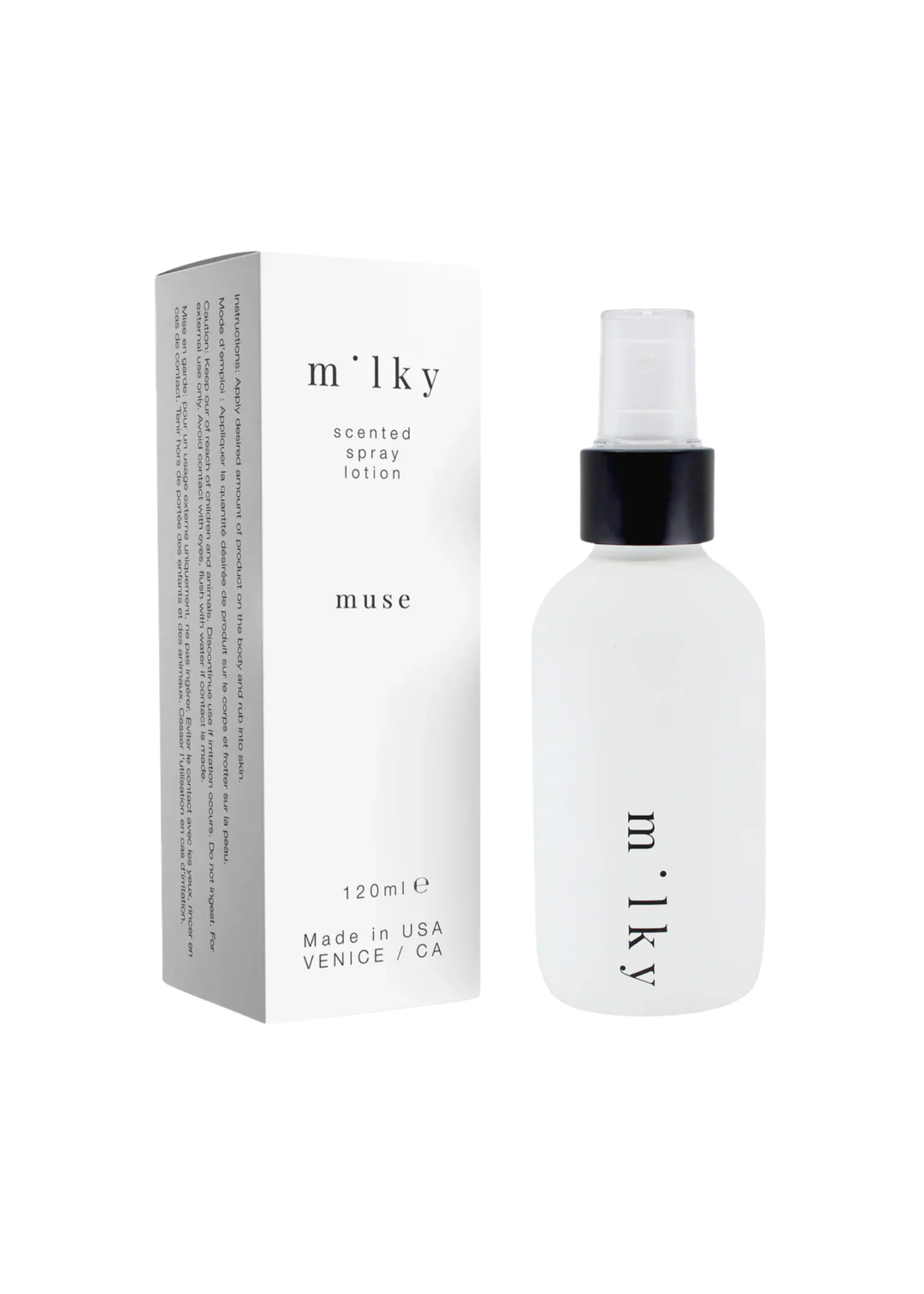 RIDDLE OIL Muse Milky Spray Lotion