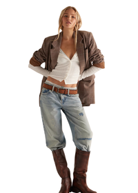 Long Sleeve End Game Pointelle