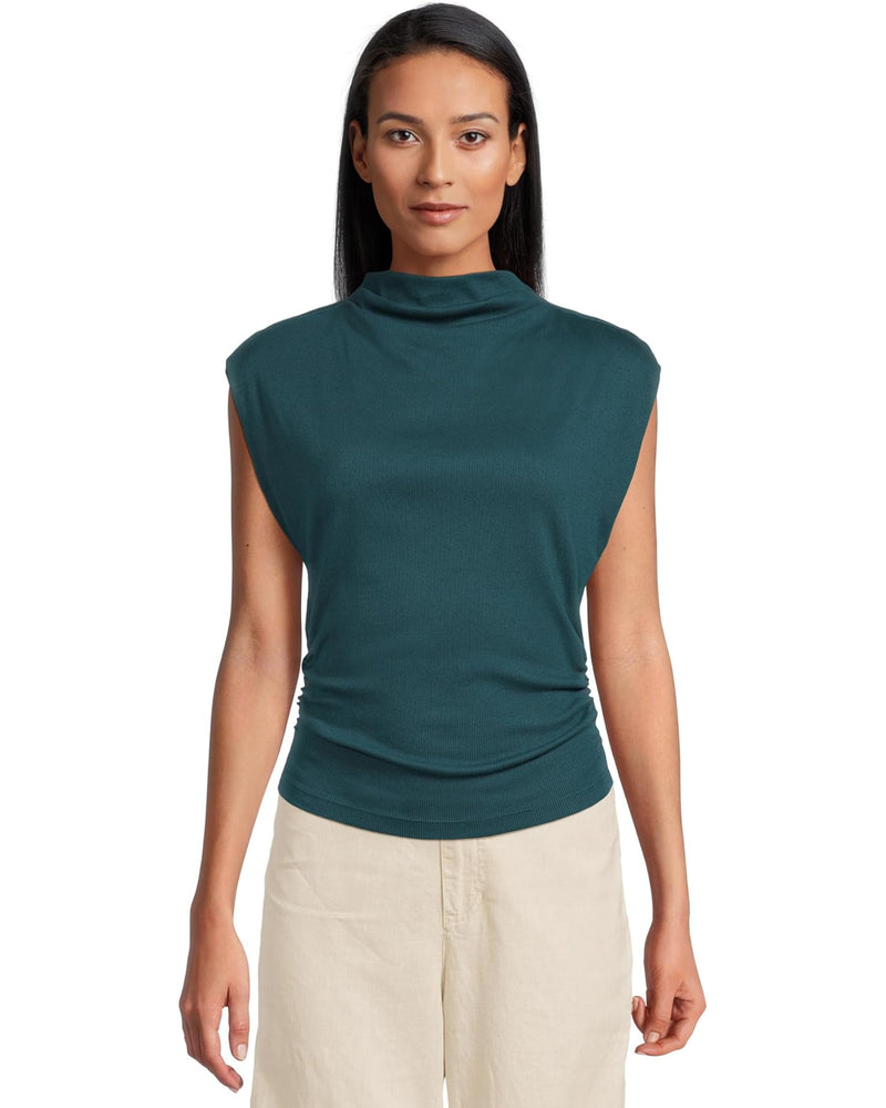 Amara Mock Neck Top