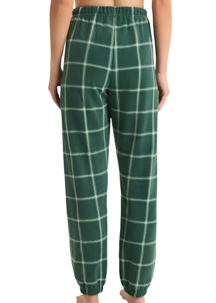 Plaid Jogger