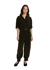 Katie Pocket Crop Shirt