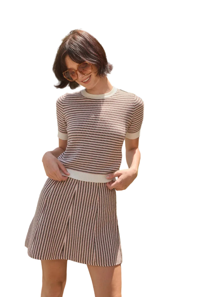 Josie Mini Knit Skirt