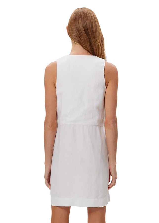 Maelie Notch Neck Shift Dress