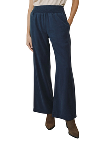 Smocked Waist Wide Leg Pant