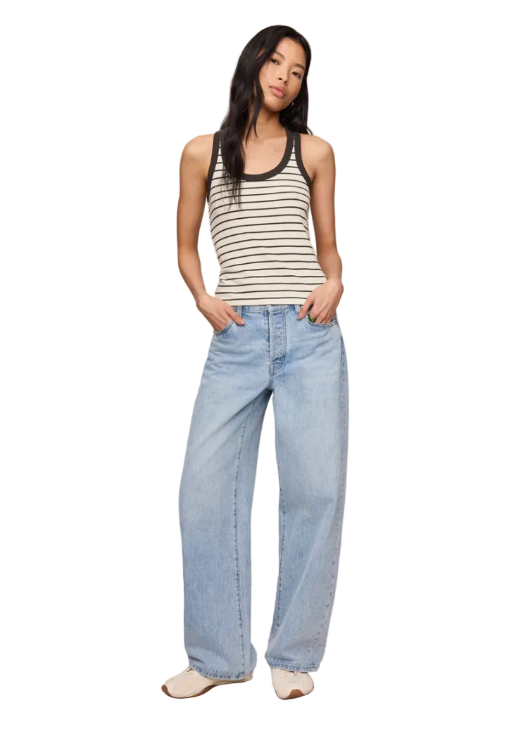 Rowe Striped Scoop Tank