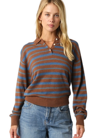 Kathy Stripe Knit Top