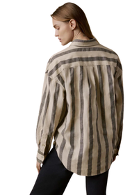 Cotton Linen Relaxed Shirt