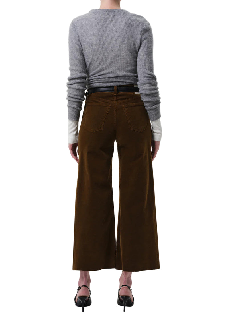 Corduroy Lyra Wide Leg Crop