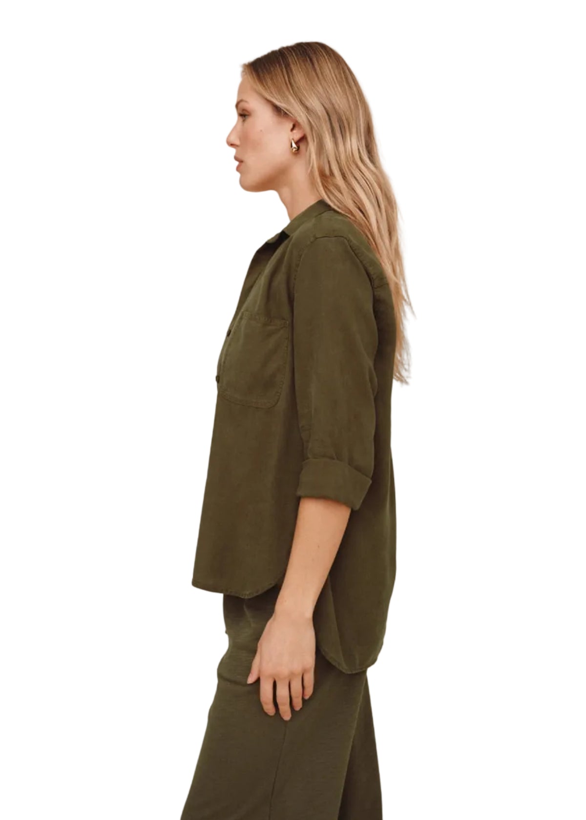 Shirt Tail Button Down