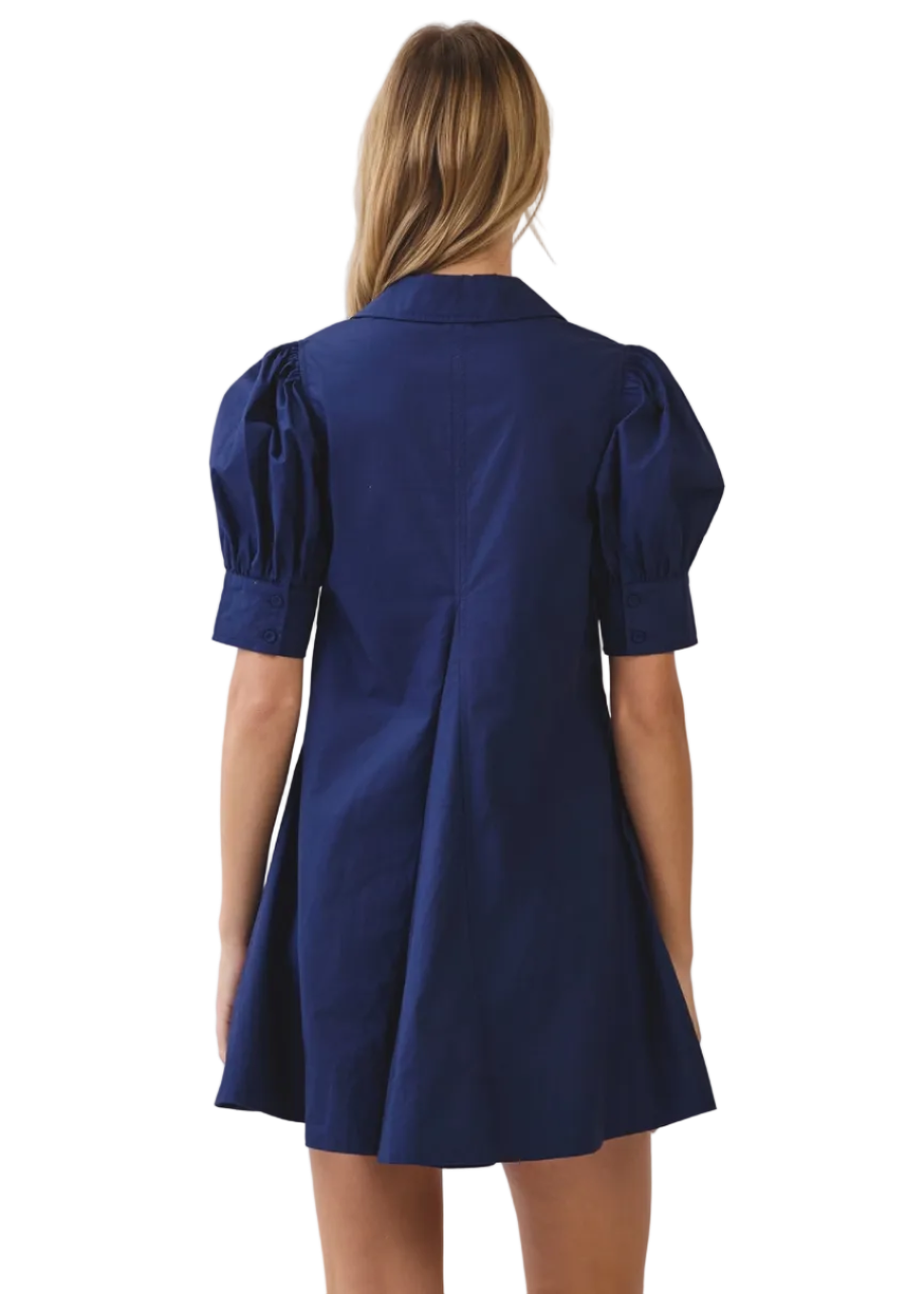 Short Sleeve Mini Dress