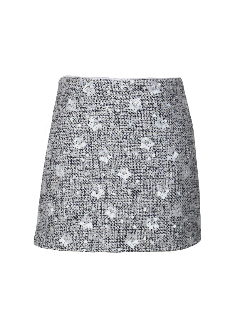 Rosalyn Sequined Mini Skirt