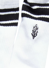Logo Stripe Tube Socks
