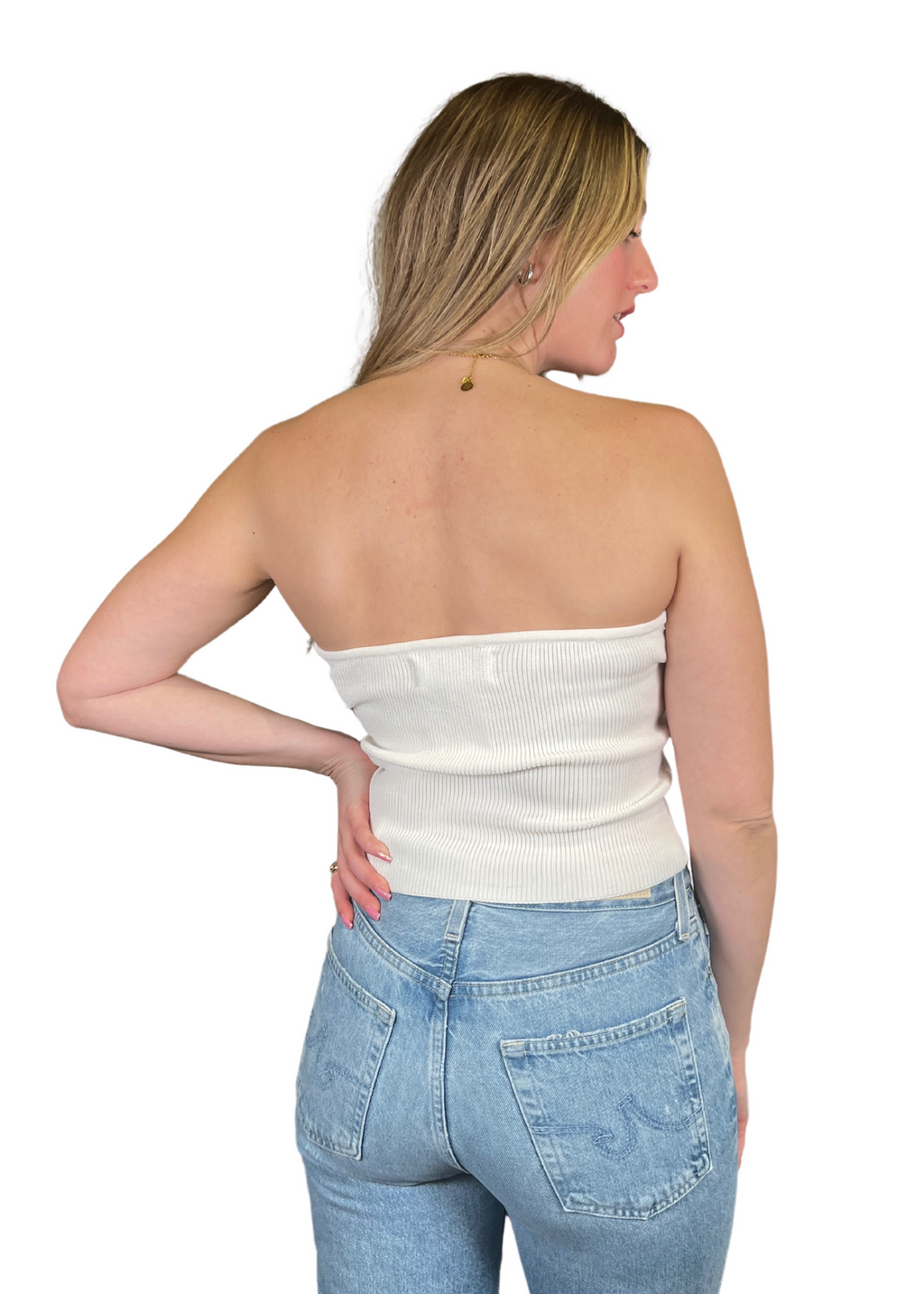 Polly Strapless Top