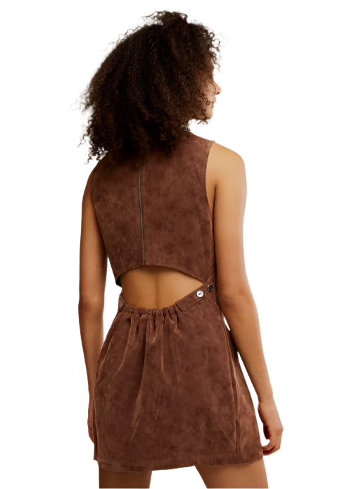 Atlas Suede Mini Dress