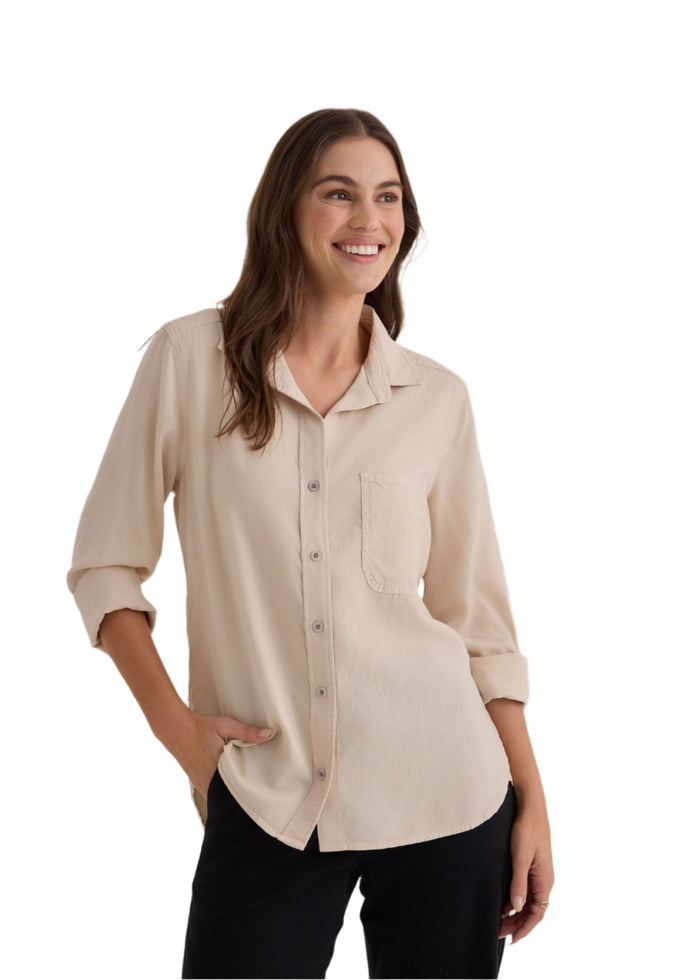 Shirt Tail Button Down