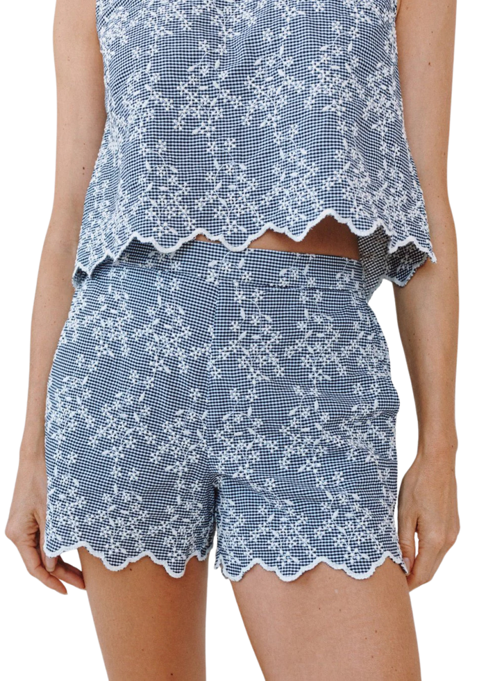 Scallop Border Catalina Short