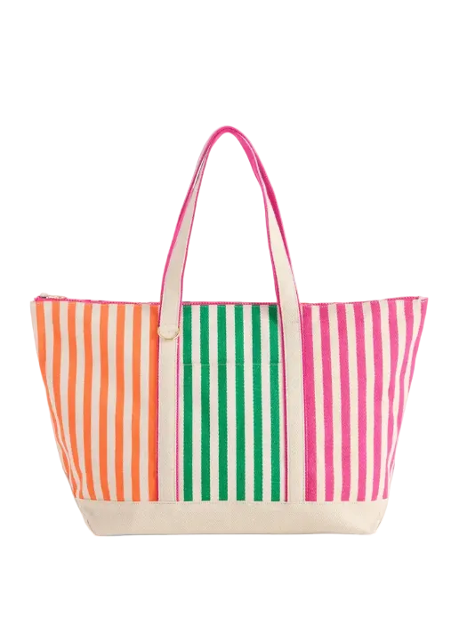 Port Stripe Tote