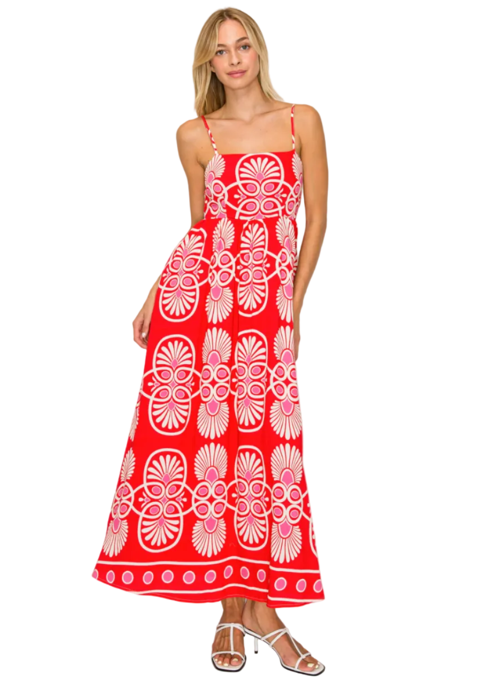 Festival Medallion Maxi Dress