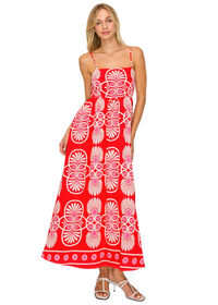 Festival Medallion Maxi Dress