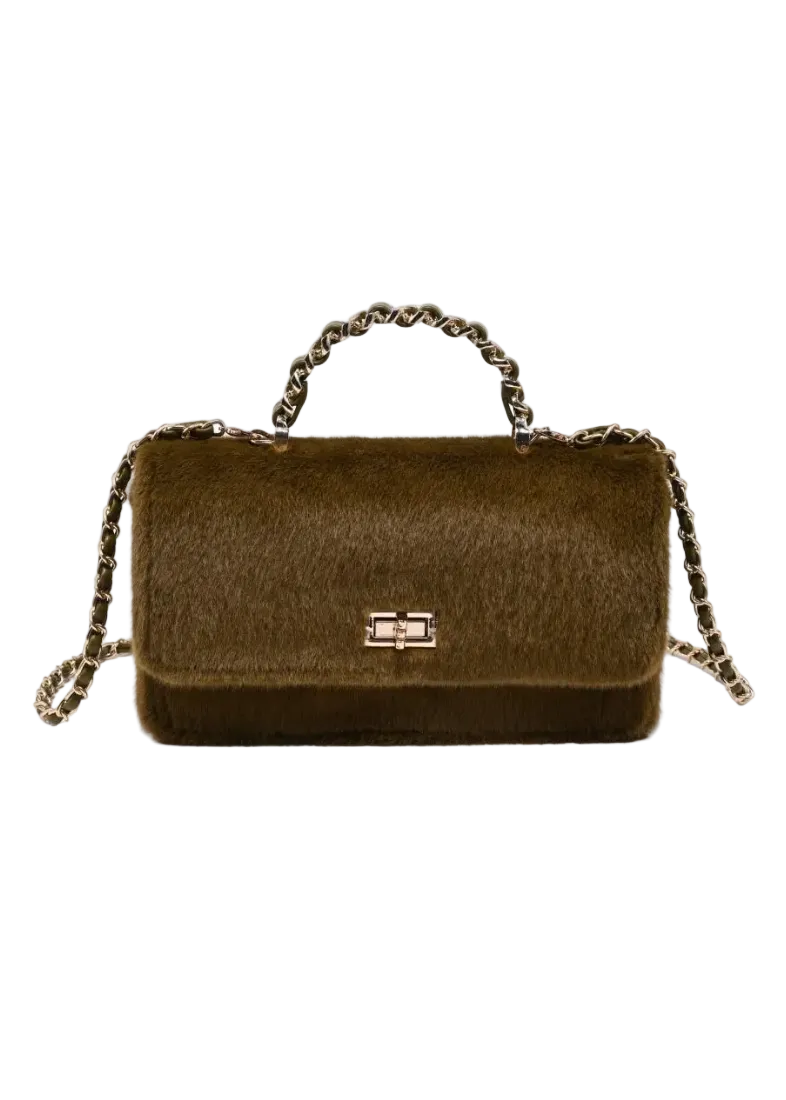 Lulu - Faux Fur Crossbody