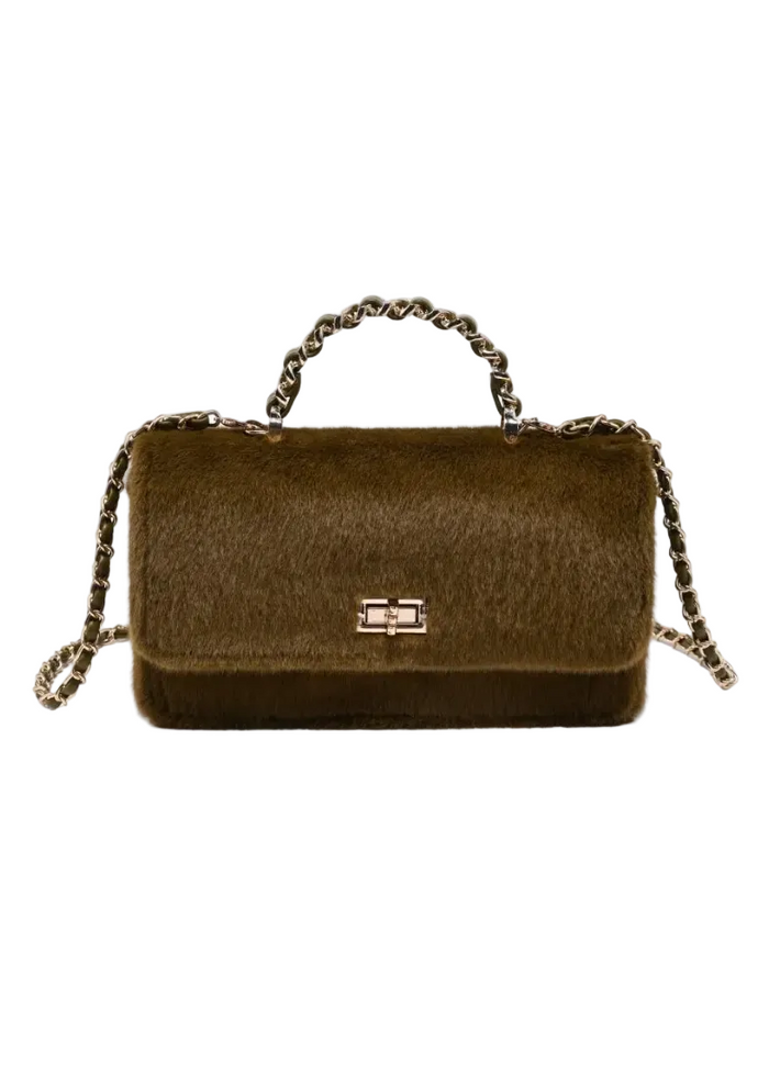 Lulu - Faux Fur Crossbody
