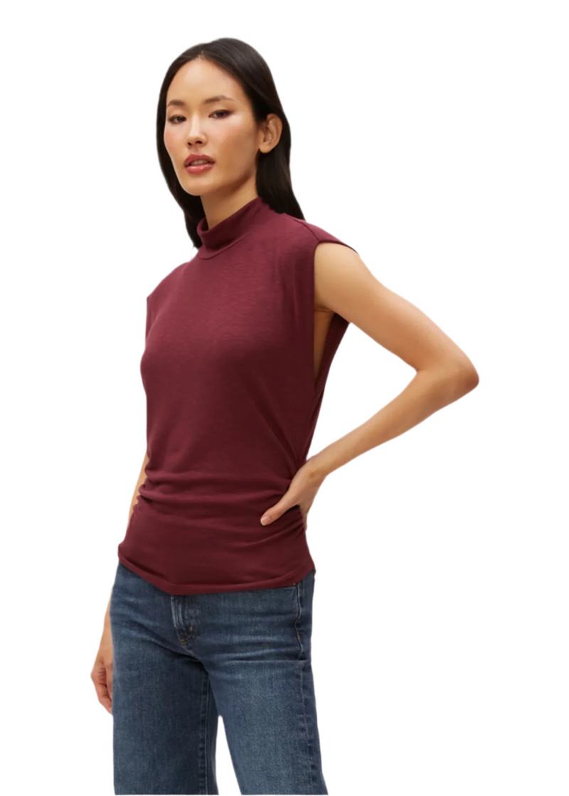 Tina Mock Neck Top