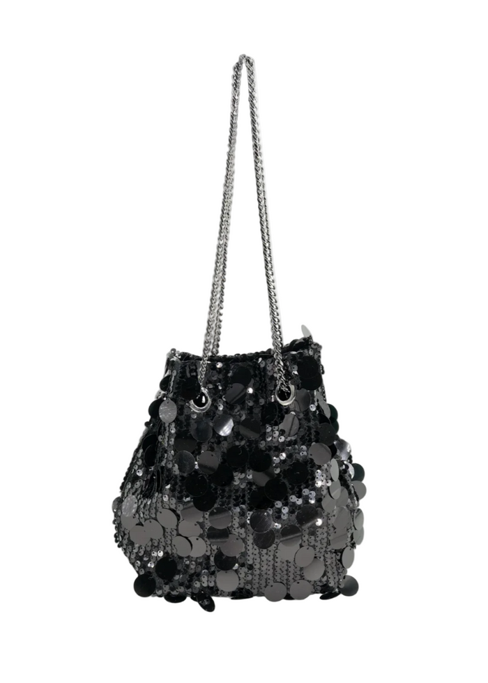 Black Sequin Purse