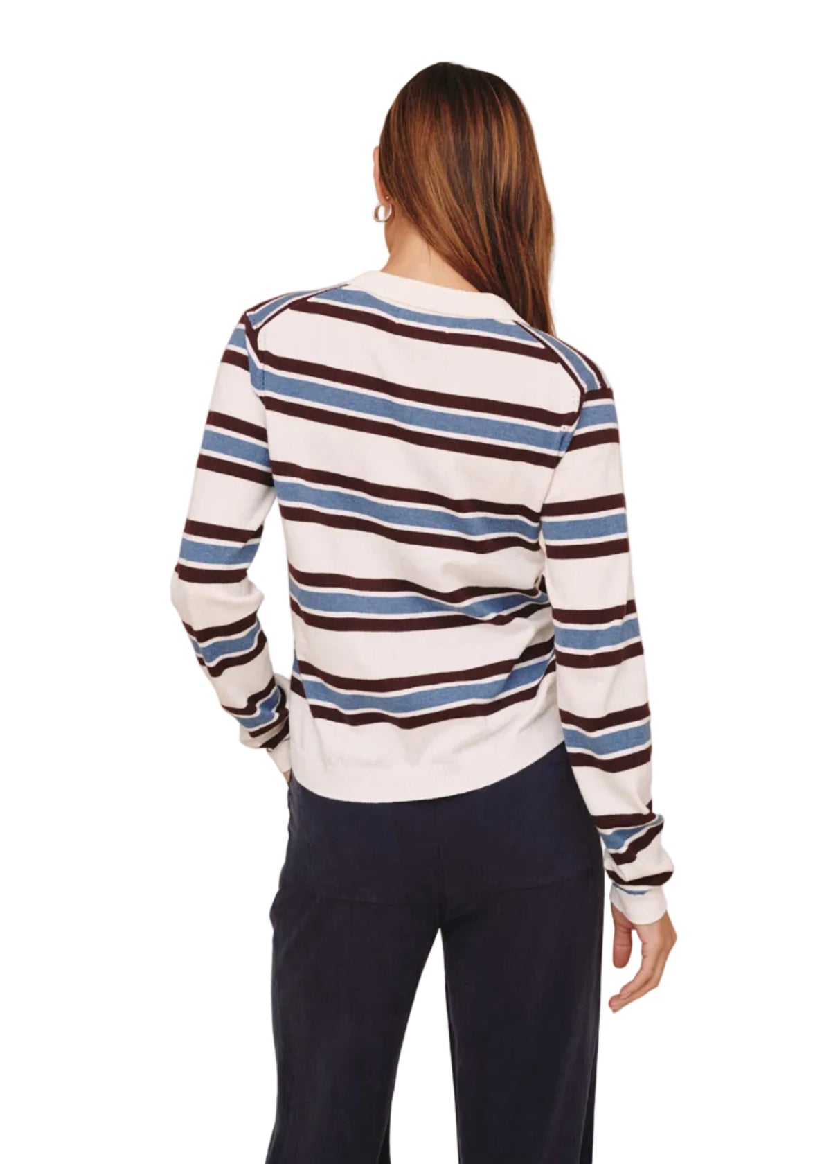 Long Sleeve Placket Pullover