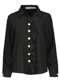 Proper Ruffle Front Blouse