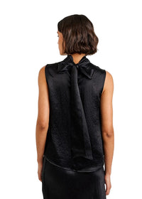 Scarf Neck Blouse