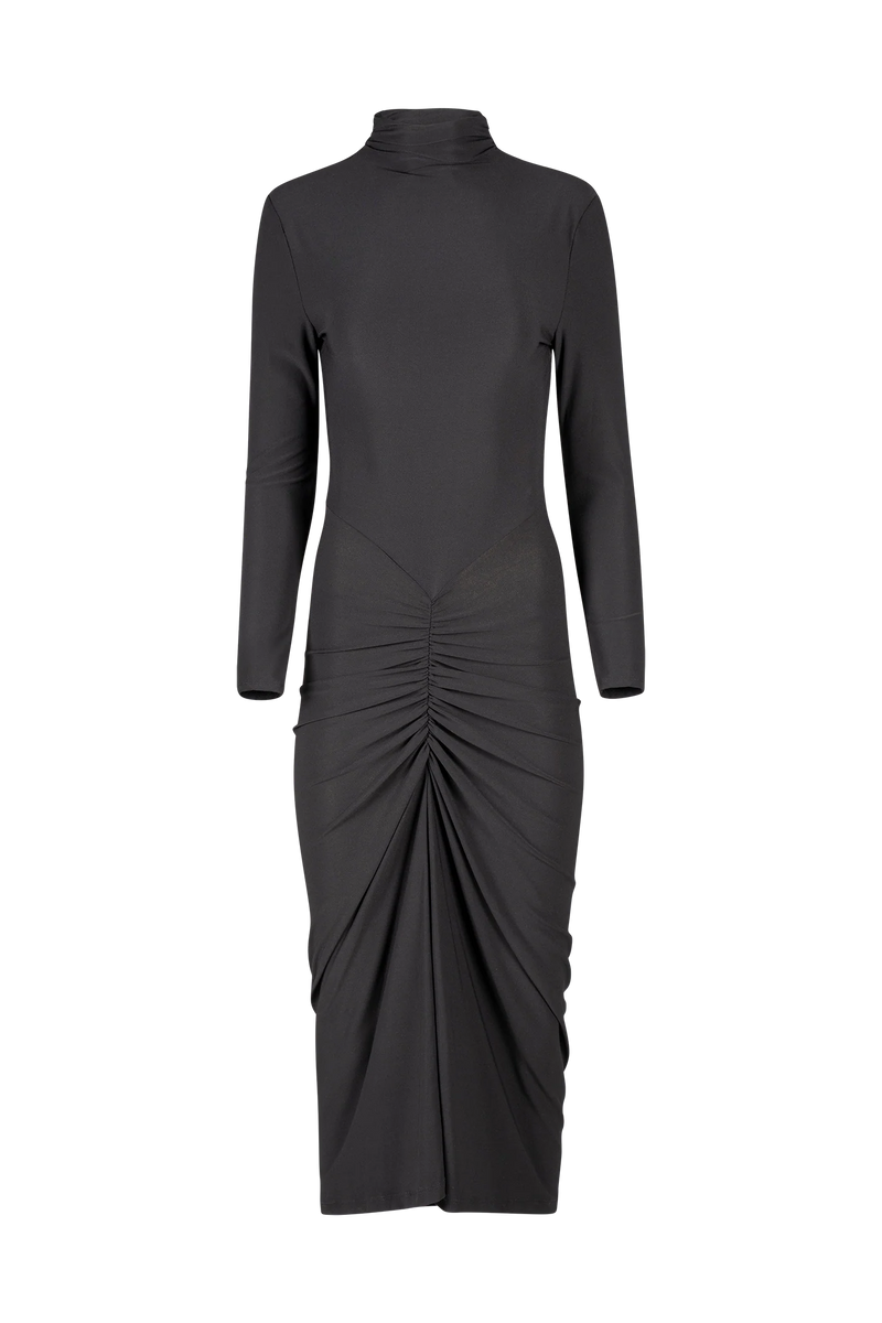 Long Front Slit Dress