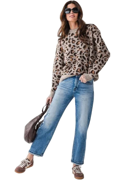 Knit Printed Sweater