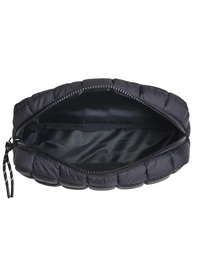 Quilted Puffer Nylon Cosmetic Pouch