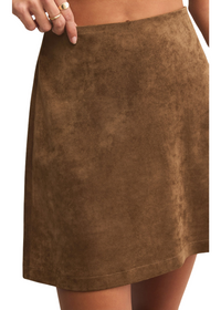 Cieara Suede Mini Skirt