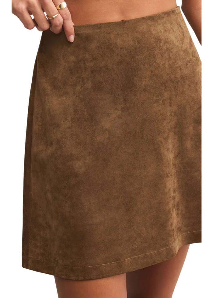 Cieara Suede Mini Skirt