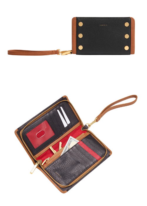 Bryant Wallet - North End/Brushed Gold